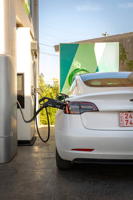 Electric vehicle charging representing the recharging of the human system